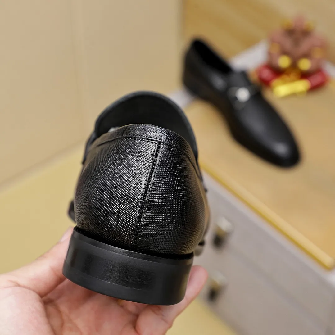 Men's shoes💰460🕷🕷[Ferragamo] Ferragamo's top men's business leather shoes💯Original copy of the official website, the upper is made of imported official website 1:1 material🍁Italian imported cowhide🇮🇹Imported cowhide lining. It’s definitely not made with ordinary craftsmanship, it’s the model used by celebrities! The factory’s craftsmanship is designed to create the most perfect shoes for trendy men! Colors available! Code number 38-44 (45.46 customized)......